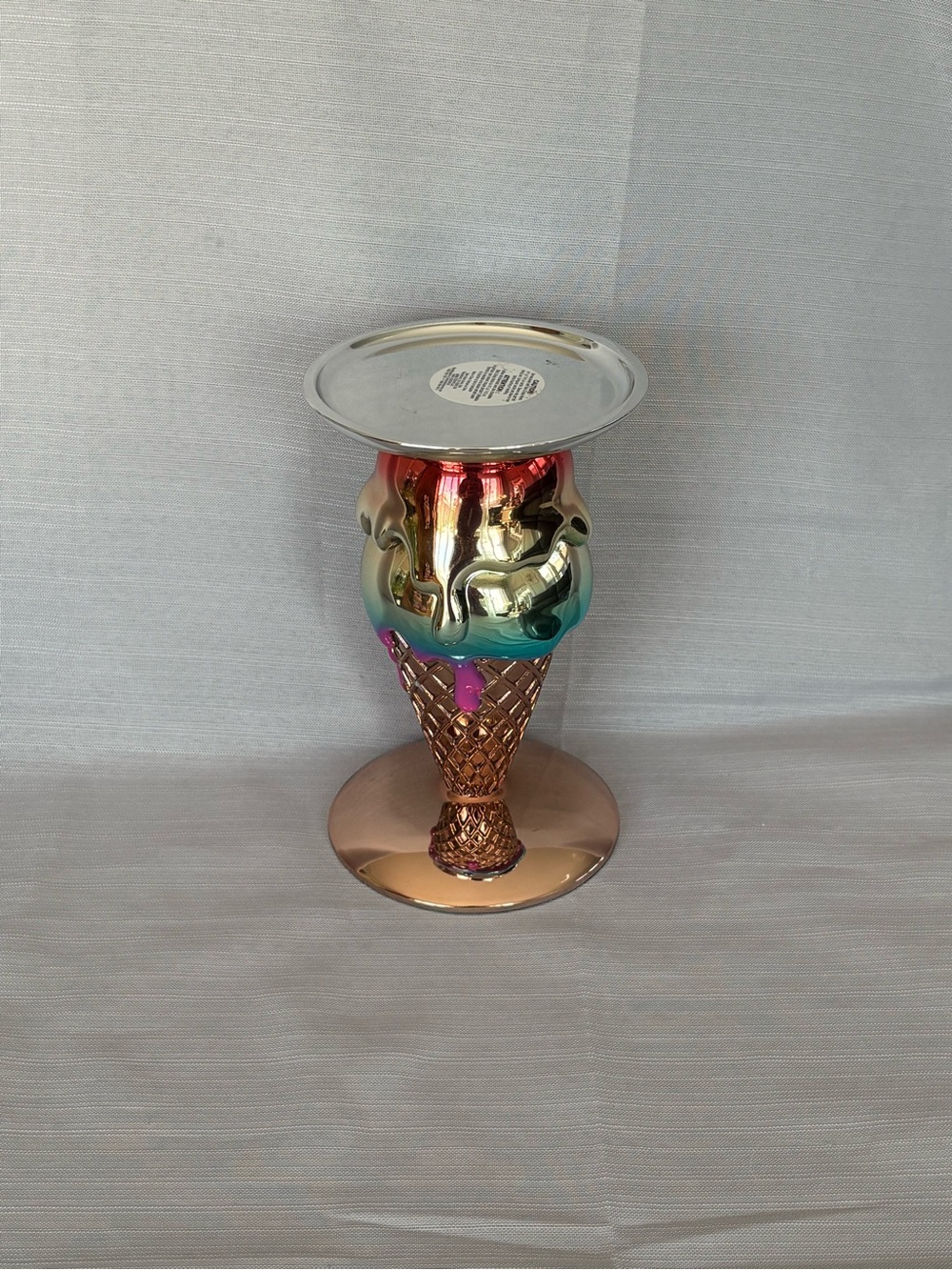 Bath And Body Works Ice Cream Cone Decorative Pedestal -discontinued.